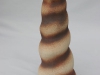 „Zikkurat“ Reduktionsbrand 1280 °C, Höhe: 70 cm